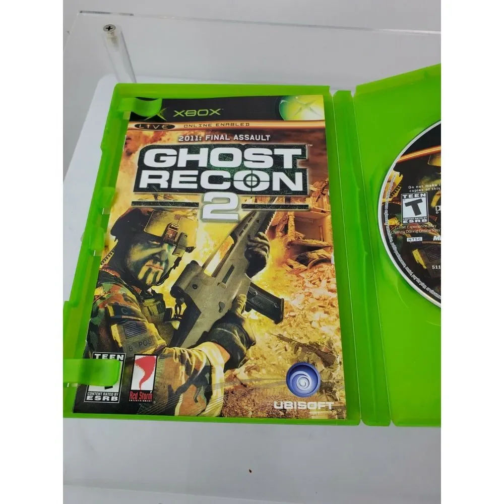 Tom Clancy's Ghost Recon 2 Final Assault 2011 Original XBOX Game‎